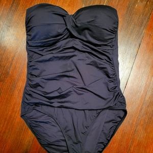 amire cole strapless swimsuit